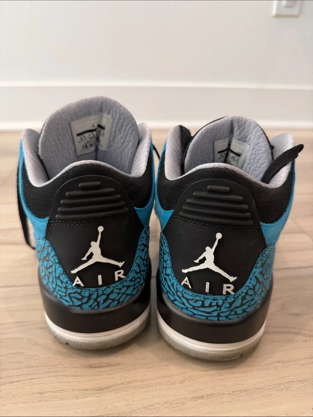 Jordan 3 Men’s Sneakers — Blue/Black